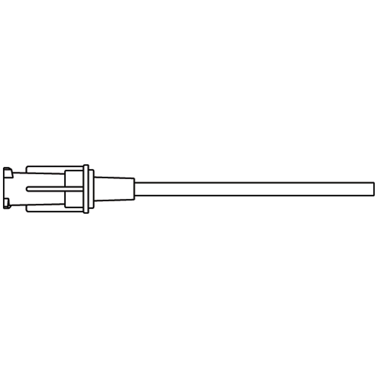 FILTER STRAW, 1_" Flexible Straw For Fluid Aspiration From Glass Ampules, 100/cs (Rx) (Item is Non-Returnable) (Continental US+HI Only, Excluding IN and ND)