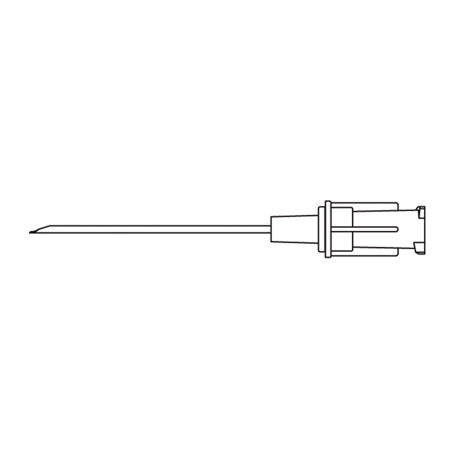 Filter Needle, 5 Filter in Female Luer Lock Connection, 19G x 1_" Thinwall Needle For Withdrawal or Injection of Medication From Rubber-Stopper Vial, DEHP & Latex Free (LF), 100/cs (Rx) (Item is Non-Returnable) (Continental US+HI Only, Excluding IN and ND) (Item is on Manufacturer backorder - Quanitities may be limited when available)