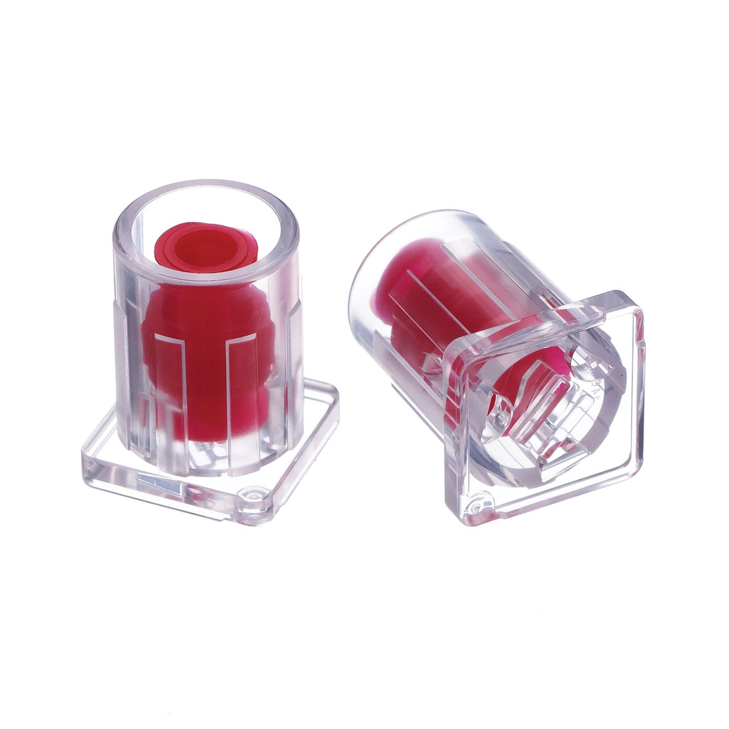 Tamper-Evident Syringe Cap, Used For Capping Luer Lock Tip IV Syringes, Red, DEHP & Latex Free (LF), 10/pk, 50 pk/cs (Rx) (Item is Non-Returnable) (Continental US+HI Only, Excluding IN and ND)