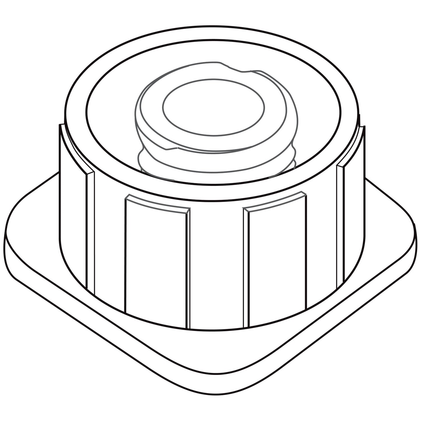 MULTI-AD Luer Lock Syringe Cap, Used For Capping Luer Slip or Luer Lock IV Syringes, Red, DEHP & Latex Free (LF), 10/pk, 50 pk/cs (Rx) (Item is Non-Returnable) (Continental US+HI Only, Excluding IN and ND)