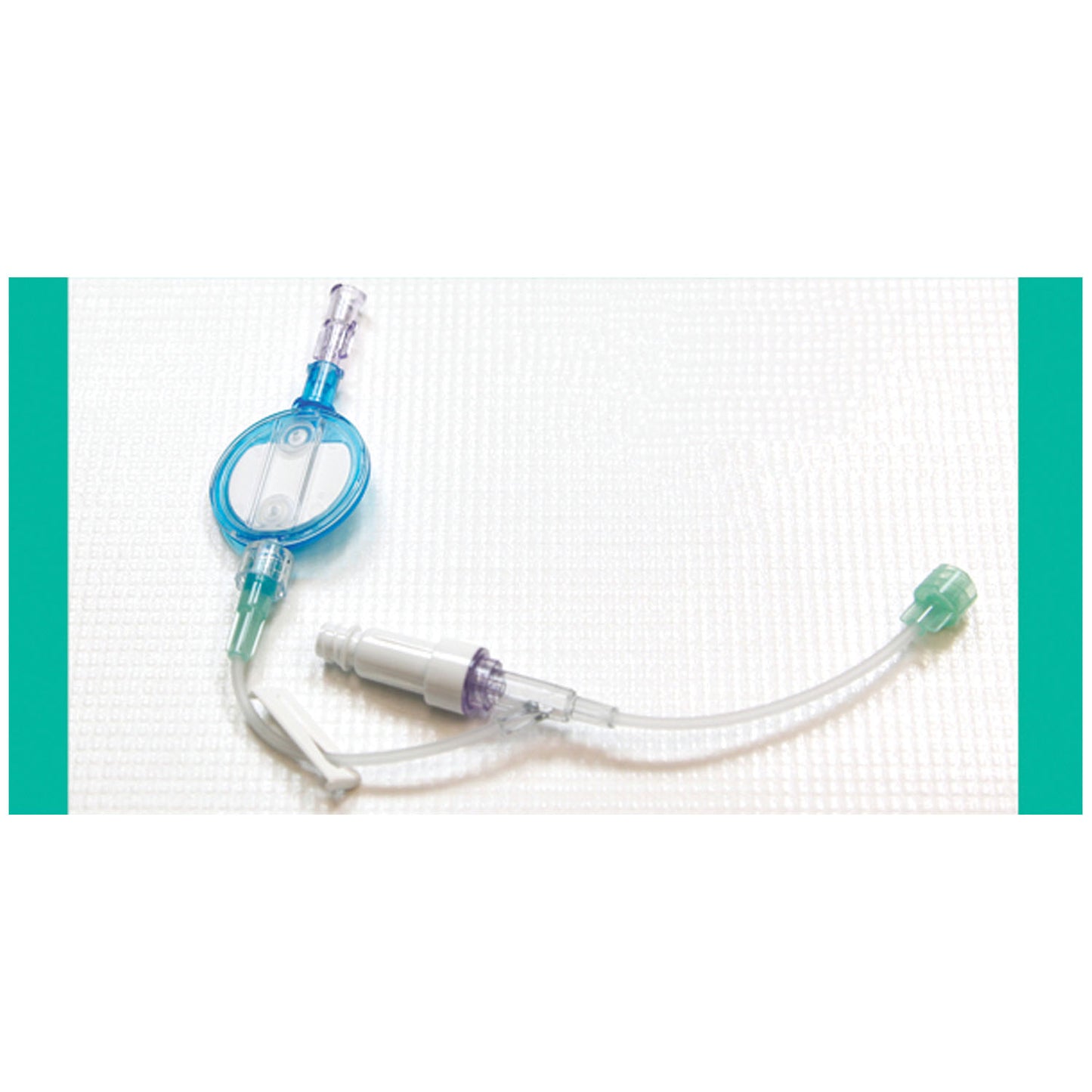 Filtered Extension Set, Female Luer Connector, 1.2 Micron Low Volume SUPOR Filter, Female Luer Connection, Slide Clamp, ULTRASITE Injection Site 3" Above Distal End, Male Luer Lock Connector, DEHP & Latex Free (LF), 0.9mL Priming Volume, 9"L, 50/cs (Rx) (Continental US+HI Only)