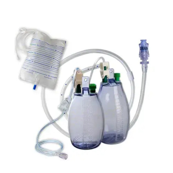 Drainage Kit, Includes: 1000ml Vacuum Bottle, Drainage Line and Procedure Kit, 10/cs (Rx) (Continental US+HI Only)