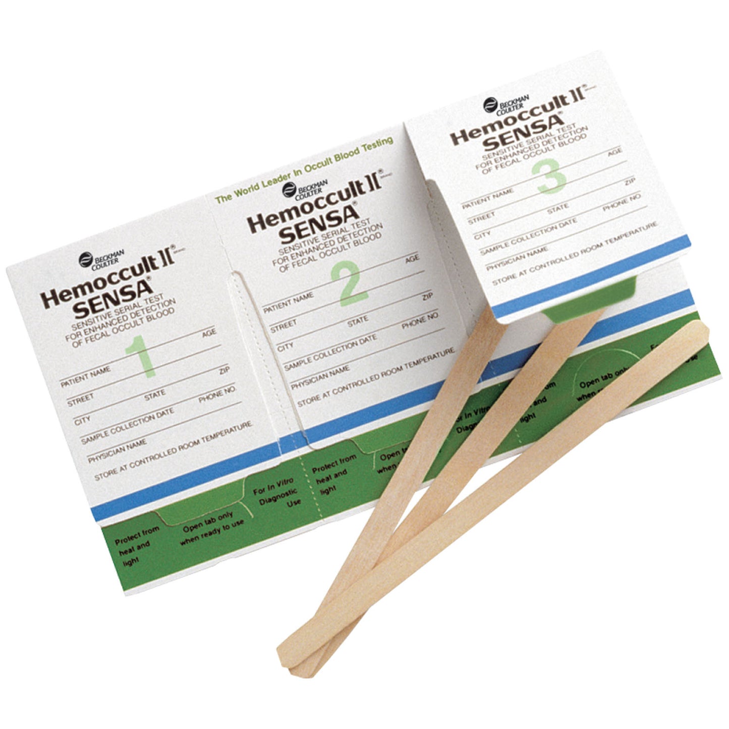 Each Case Contains: (10) Boxes of 100 Hemoccult SENSA Single Slides (Test Cards), (20) 15mL Bottles of Developer, (1000) Applicators & Instructions (Minimum Expiry Lead is 90 days) (Item is Non-Returnable) (US & Canada Only) (Item is considered HAZMAT and cannot ship via Air or to AK, GU, HI, MP, PR, VI)