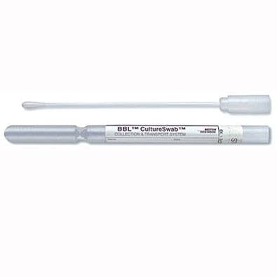 CultureSwab, Media-Free, Single Swabs, Sterile, 100/pk (Temp Sensitive; Non-Returnable) (Continental US Only) (Drop Ship Requires Pre-Approval)