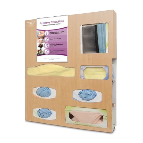 Protective Wear Isolation Bundle, Includes: (1) PS016-0223 Protection System, (1) MP-047 Sign Holder (Clip-On) (Made in USA)