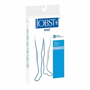 Compression Stockings, Knee High, 15-20mmHG, X-Large, Beige, Closed Toe (Continental US Only)