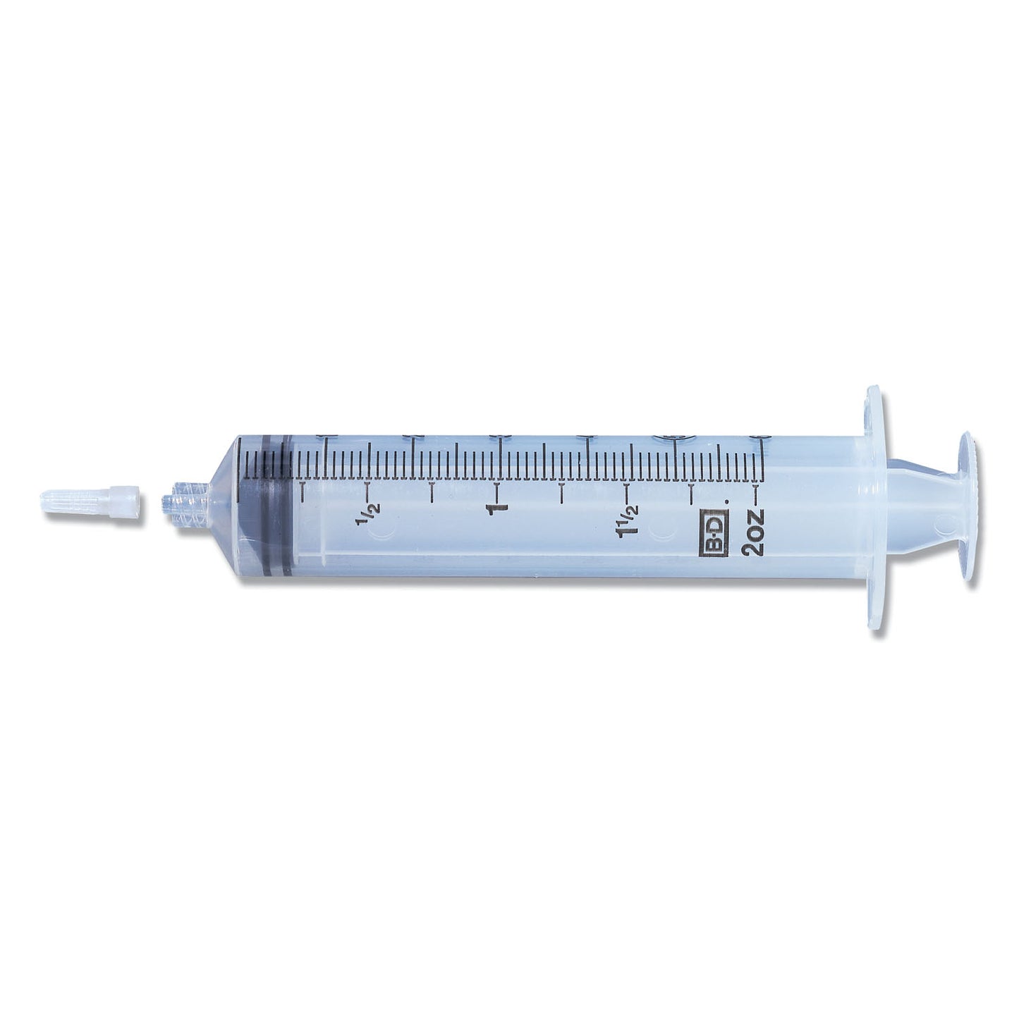 Syringe Only, 60mL, Eccentric Tip, 60/bx, 4 bx/cs