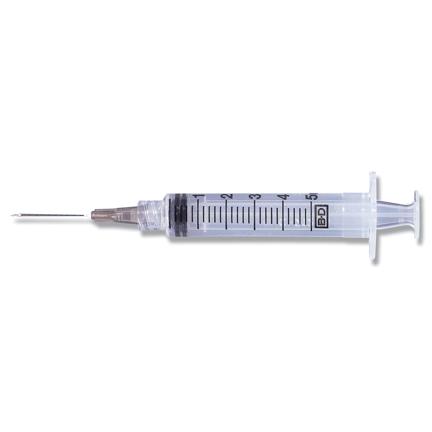Syringe/Needle Combination, 5mL, Luer-Lok Tip, 21G x 1", 100/bx, 4 bx/cs (36 cs/plt) (Continental US Only) (Drop Ship Requires Pre-Approval)