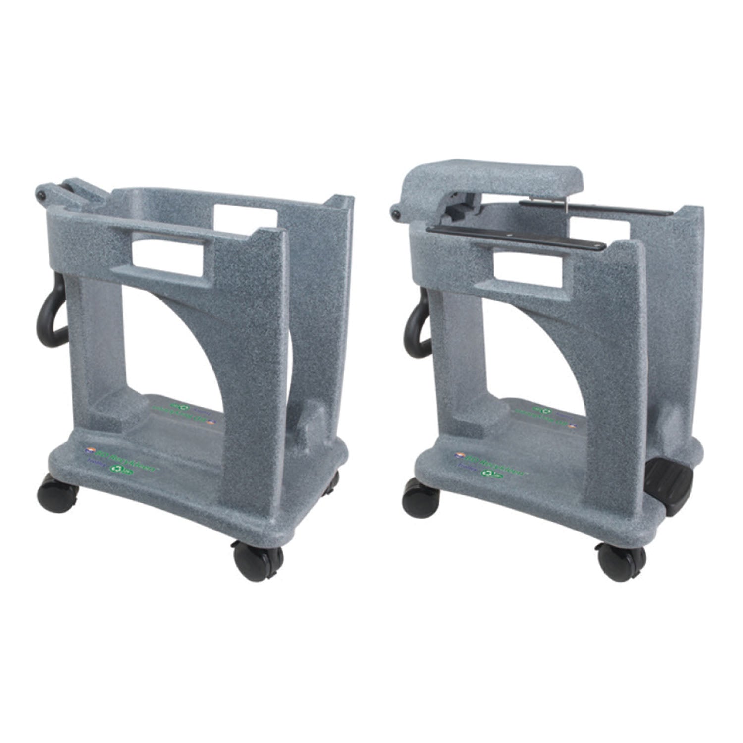Basic 9 Gallon Recykleen Foot Operated Trolley (12 ea/plt) (Continental US Only) (Drop Ship Requires Pre-Approval)