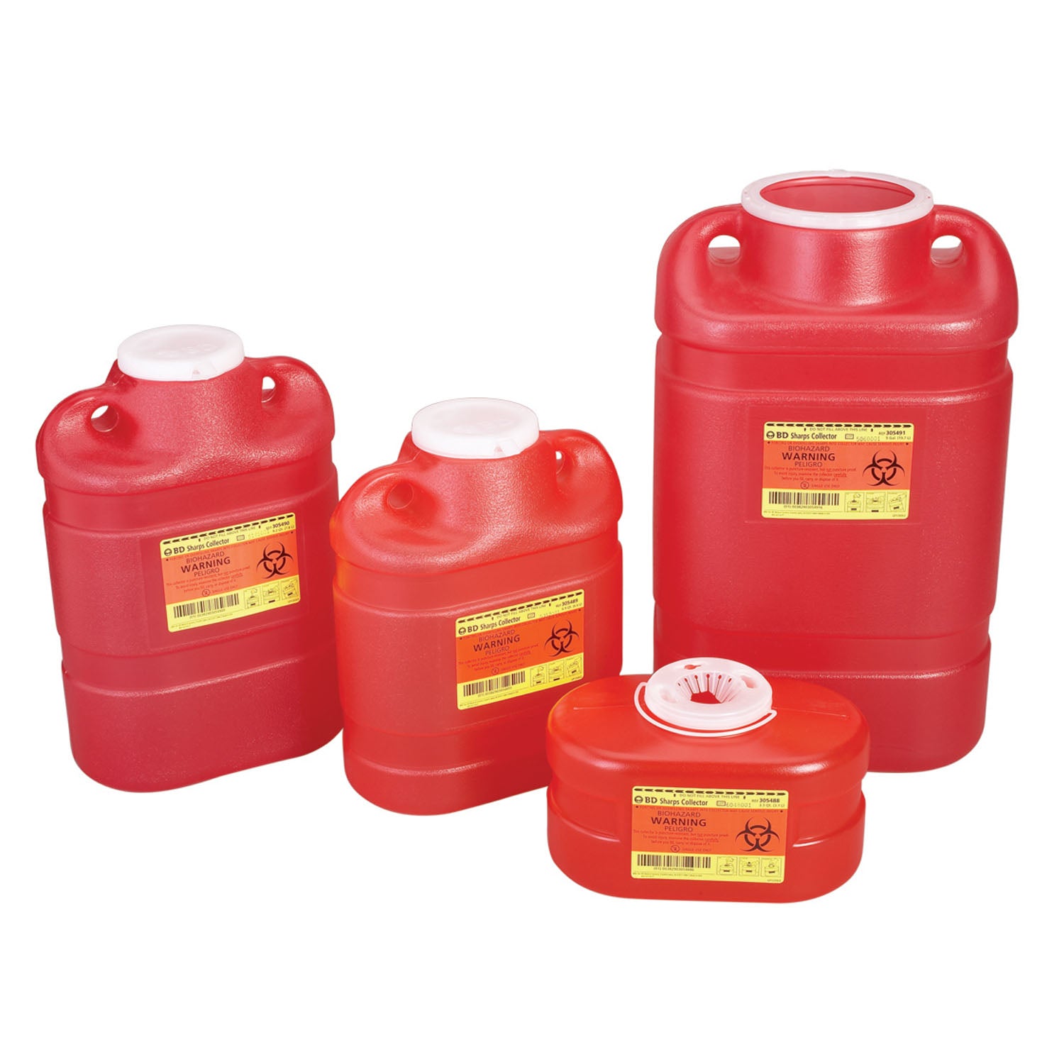 Sharps Collector, 5 Gallon, X-Large, Open Top, 8/cs (9 cs/plt) (Continental US Only) (Drop Ship Requires Pre-Approval)