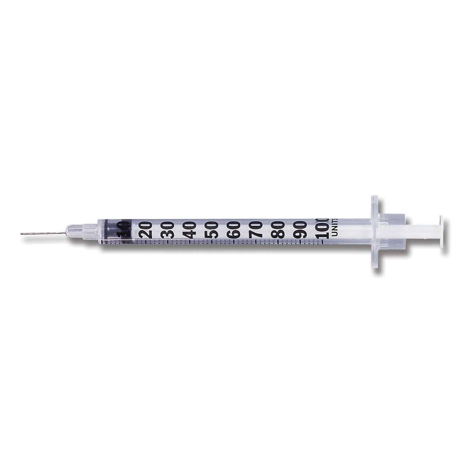Insulin Syringe, 1mL, Permanently Attached Needle, 27G x 5/8", Self-Contained, U-100 Micro-Fine IV, Orange, 100/bx, 5 bx/cs (Continental US Only) (Drop Ship Requires Pre-Approval)