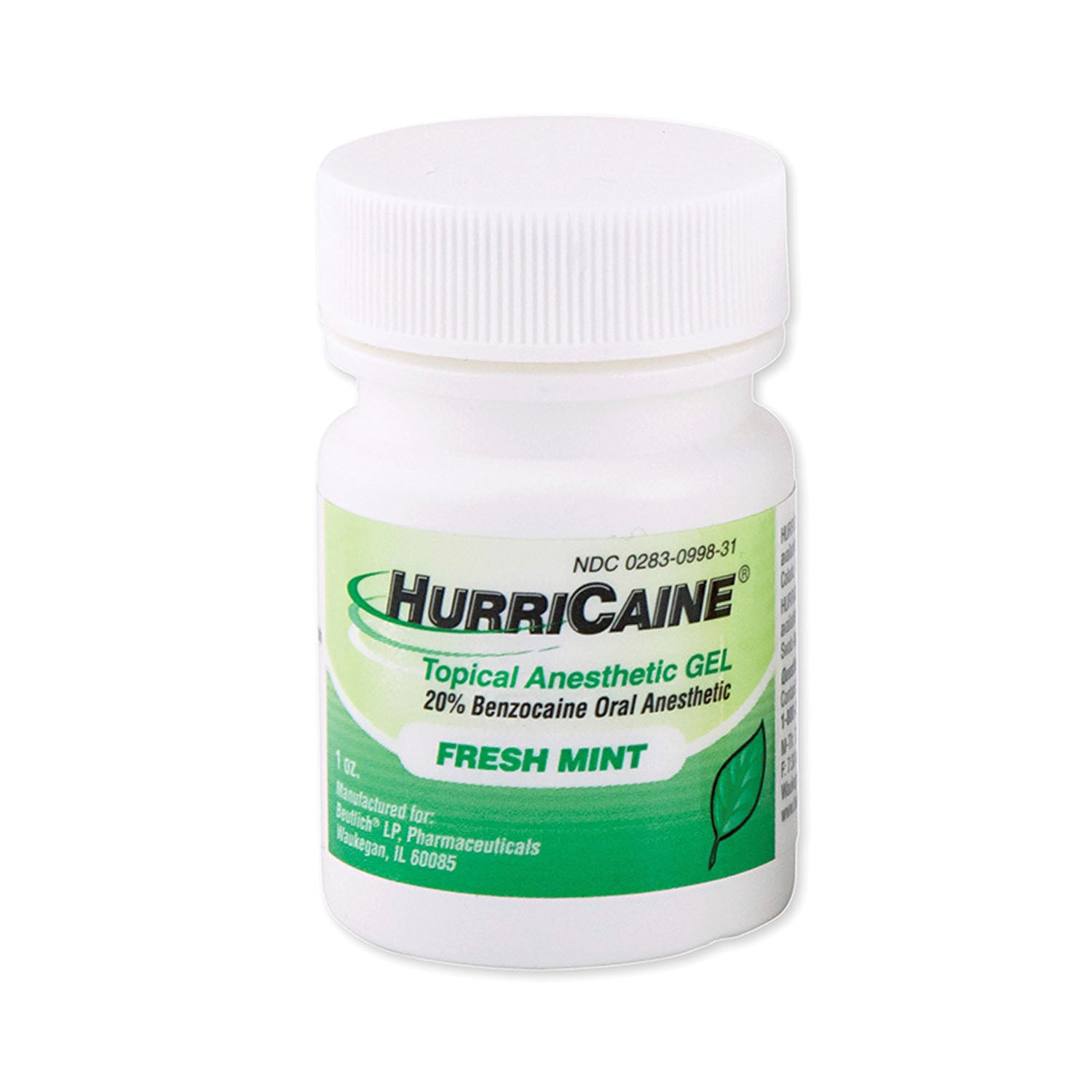 Topical Anesthetic Gel, 1 oz Jar, Mint (US Only)