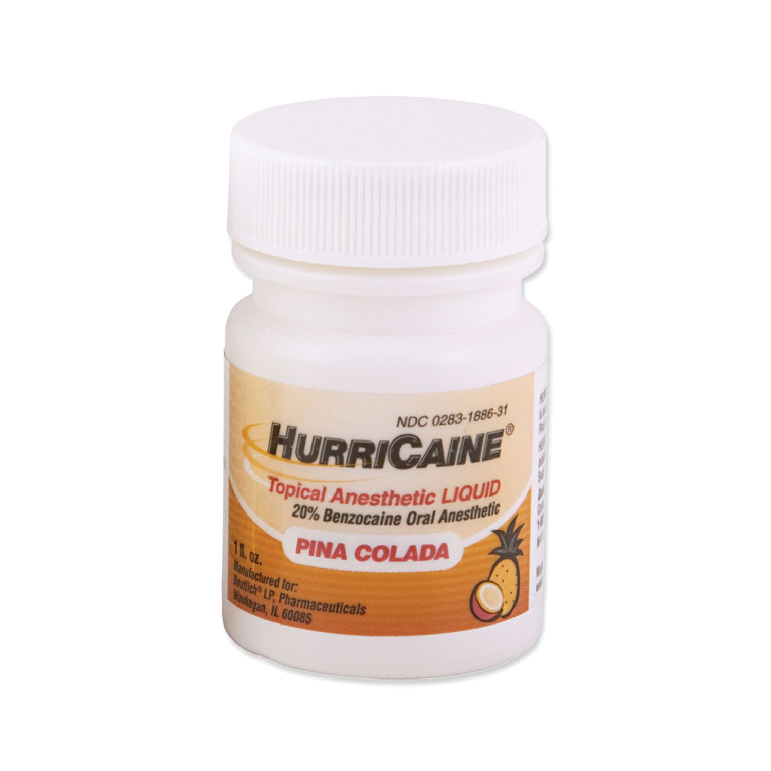 Topical Anesthetic Liquid, 1 fl oz Jar, Pina Colada (US Only)
