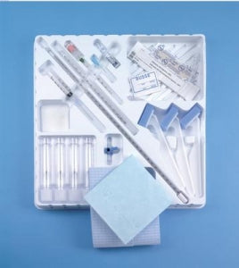 Infant Tray, Sterile, Includes: Spinal Needle, Stylet, 22G x 1_", 3-10mL Specimen Vials Prenumbered, Caps & 3 Patient ID Labels, 10/cs (US Only)