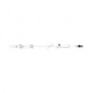 IV Fat Emulsion Administration Set, Non-Vented Spike, Male Luer Lock Adapter with Retractable Collar, 60 drops/ml, 86" Length, Non-Pyrogenic, Non-DEHP, Sterile Fluid Path, 48/cs (Rx) (Continental US Only) (Product Access Restricted. Check with your sales rep to verify eligibility)