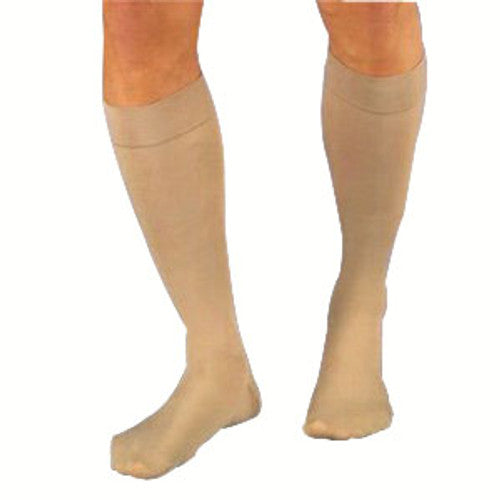 Compression Stocking, Knee High, 15-20mmhg, X-Large, Full Calf, Beige, Open Toe, 1/pr (Continental US Only)
