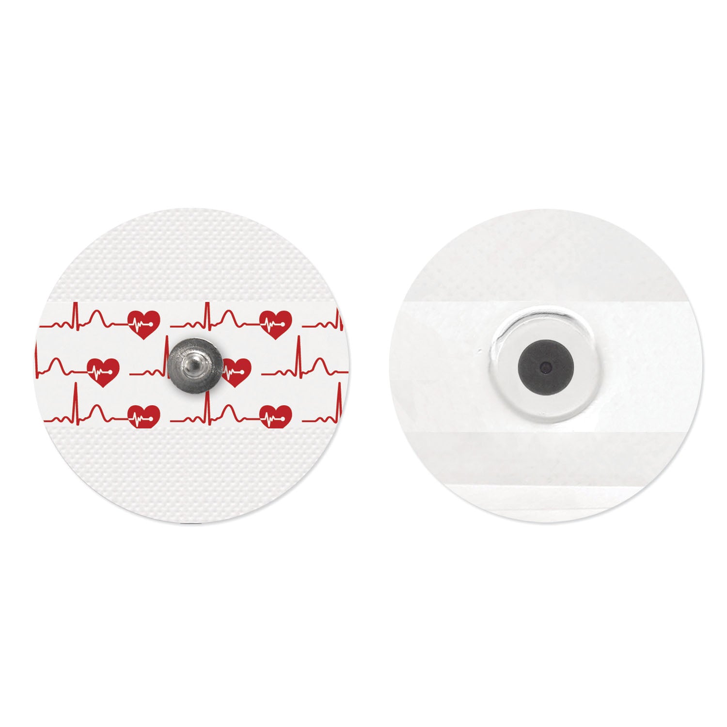 Electrode, Cloth, Adult, Round, 55mm, General Purpose, Stress & Holter, 50/pch, 20 pch/bx (24 bx/plt) (091959)