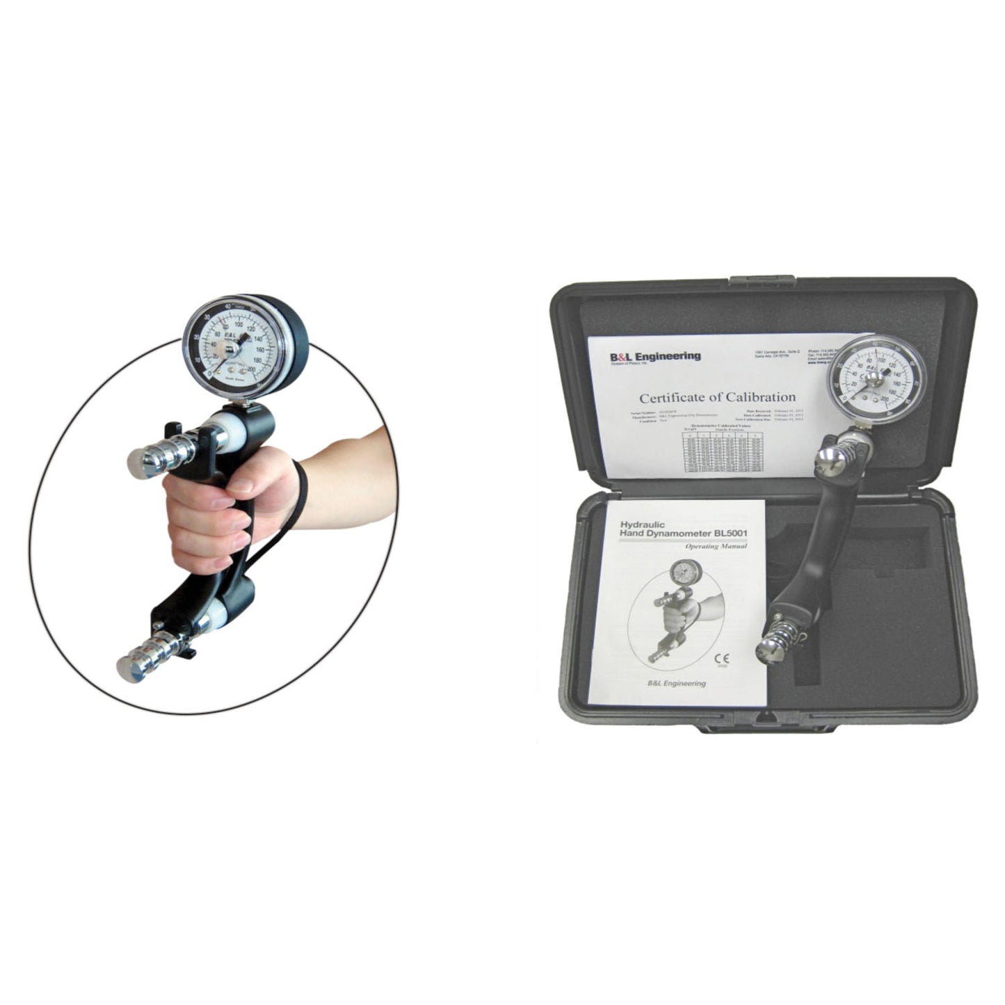 Hydraulic Hand Dynamometer