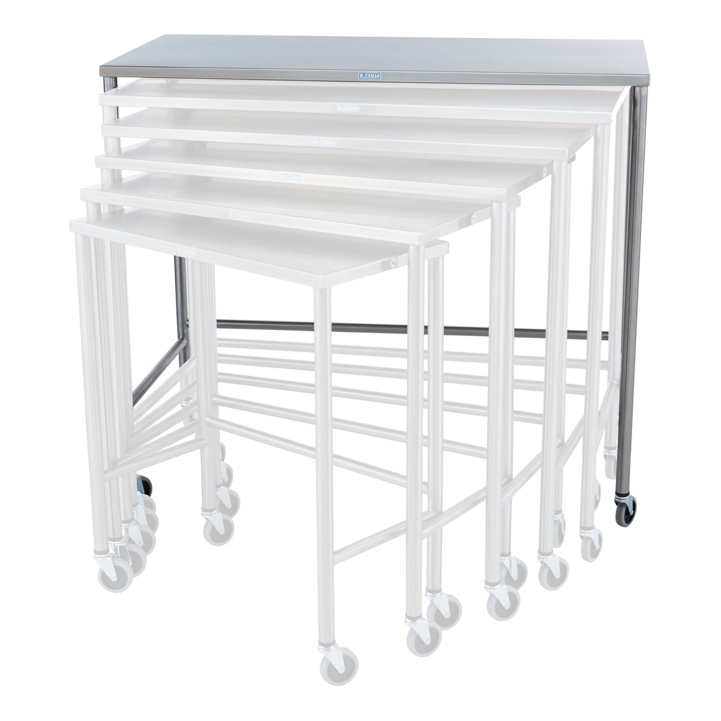 Nested Table 48"W x 42"H x 24"D (DROP SHIP ONLY)