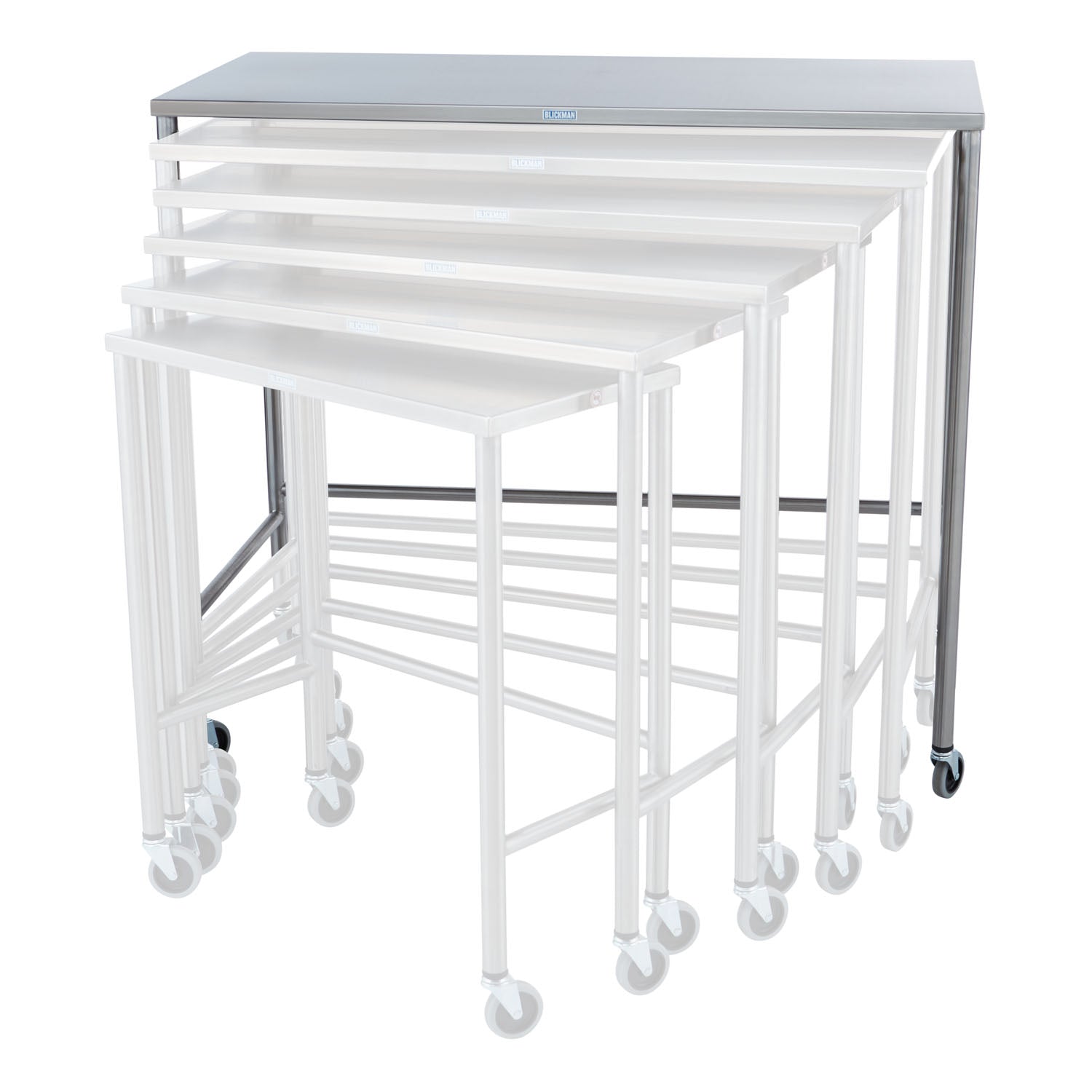 Nested Table 48"W x 42"H x 24"D (DROP SHIP ONLY)