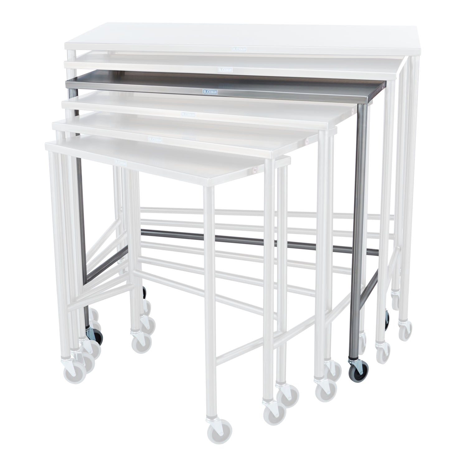 Nested Table 40"W x 38"H x 20"D (DROP SHIP ONLY)