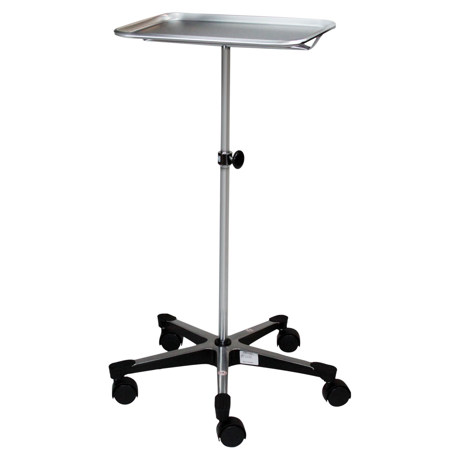 Mobile Instrument Stand, 5 Leg Base (DROP SHIP ONLY)