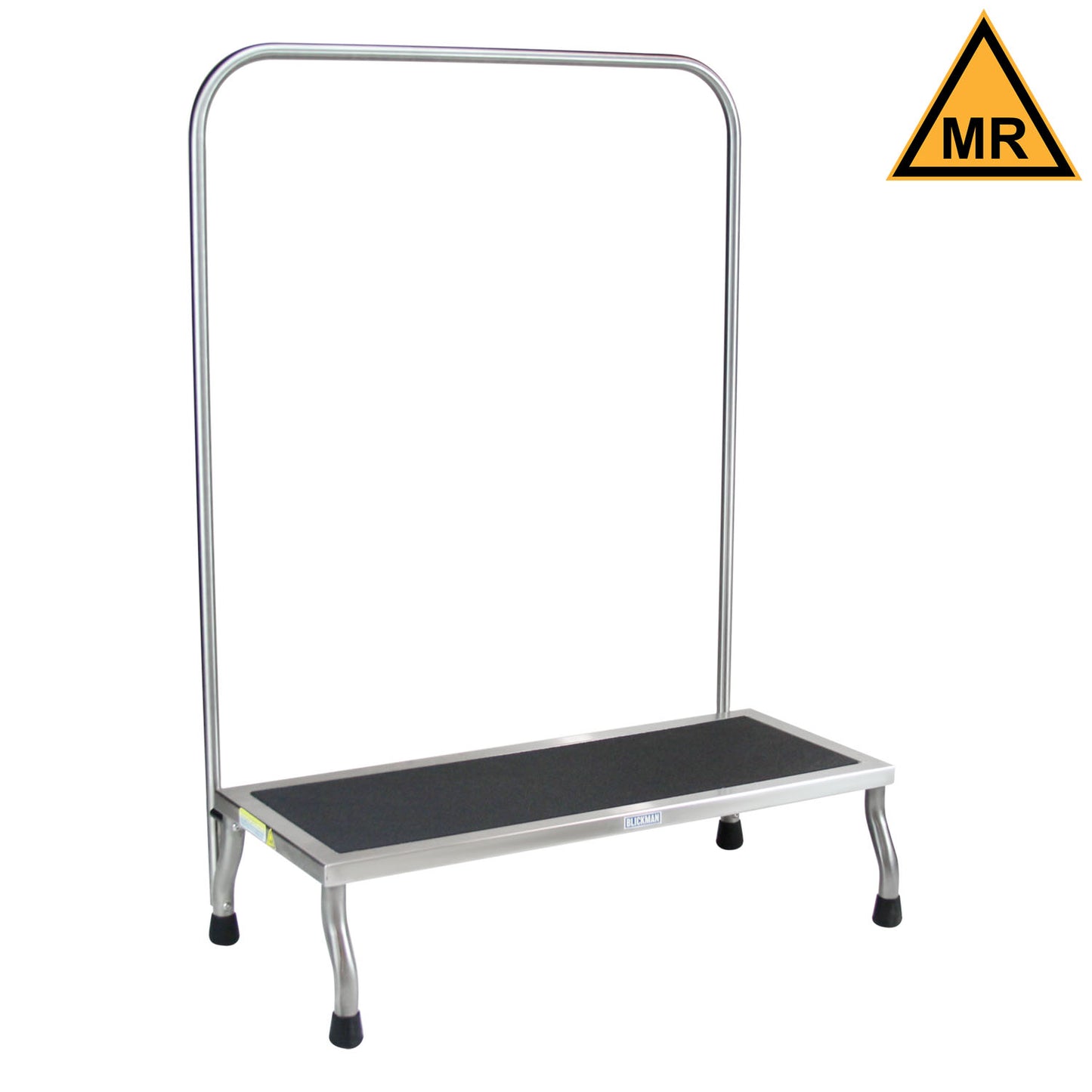 Kent Foot Stool, 30"W x 8"H x 12"D, Handrail, MRI Safe (DROP SHIP ONLY)