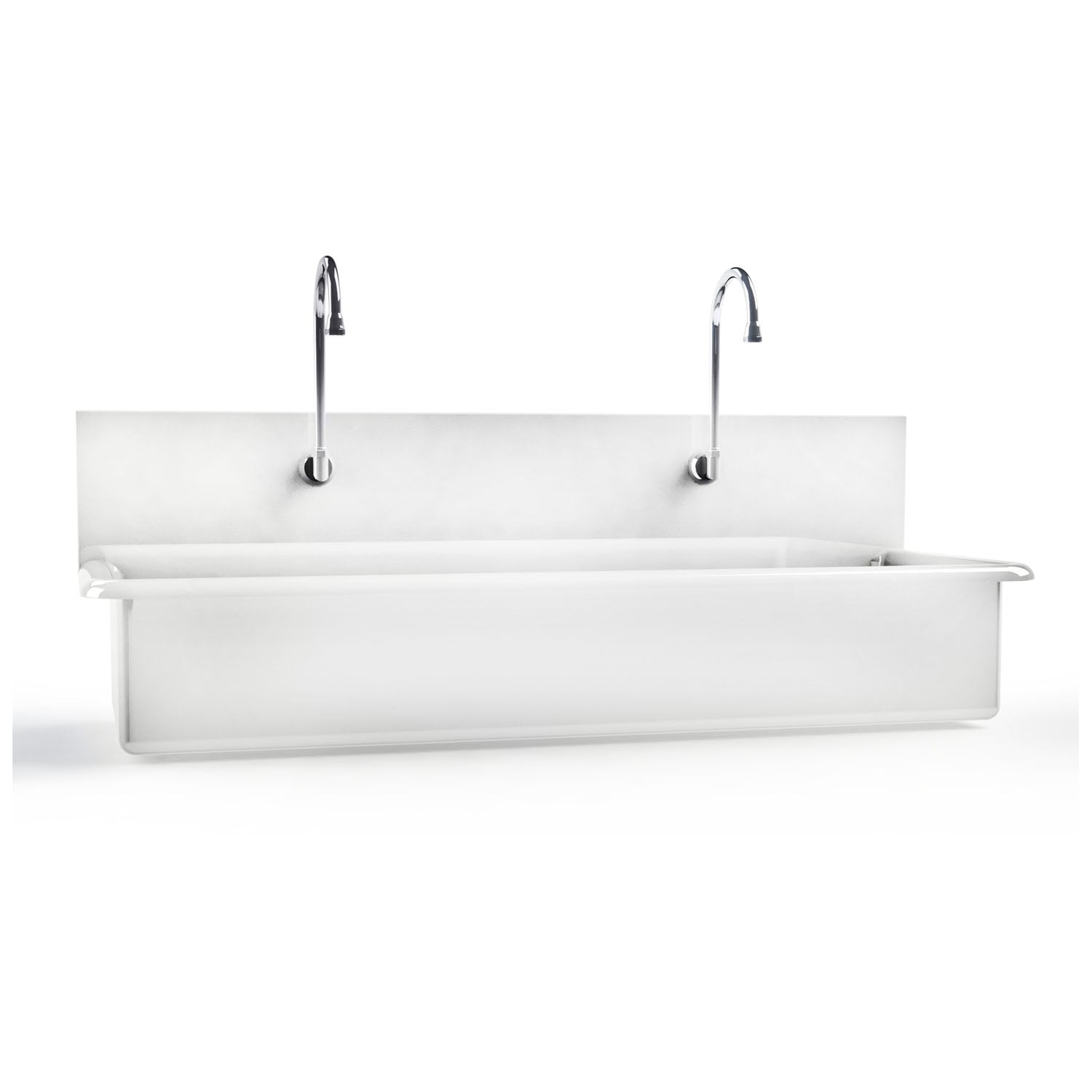 Windsor Scrub Sink, (2) Place, Infrared Water Control (DROP SHIP ONLY)