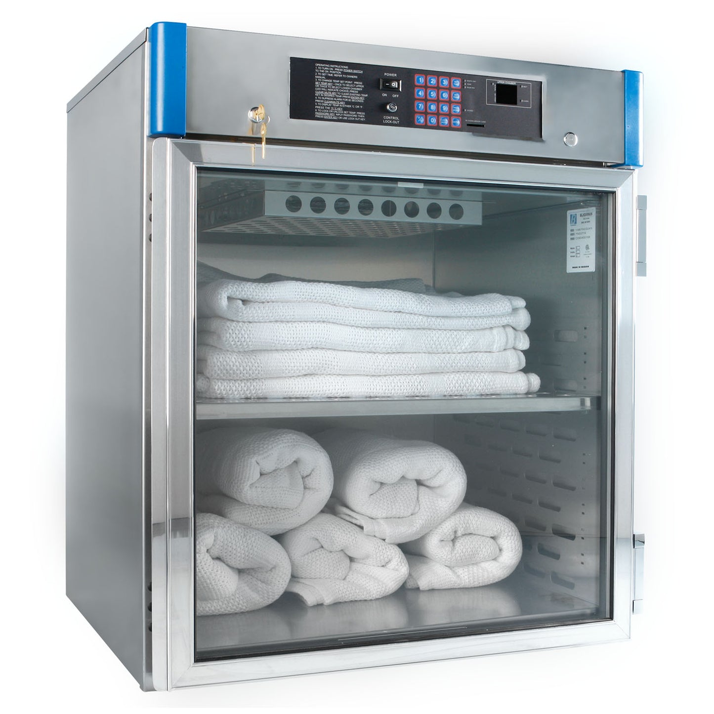 Warming Cabinet, 30"W x 35 1/2"H x 26 5/8"D, (1) Glass Door, (2) Adjustable Shelves (DROP SHIP ONLY)