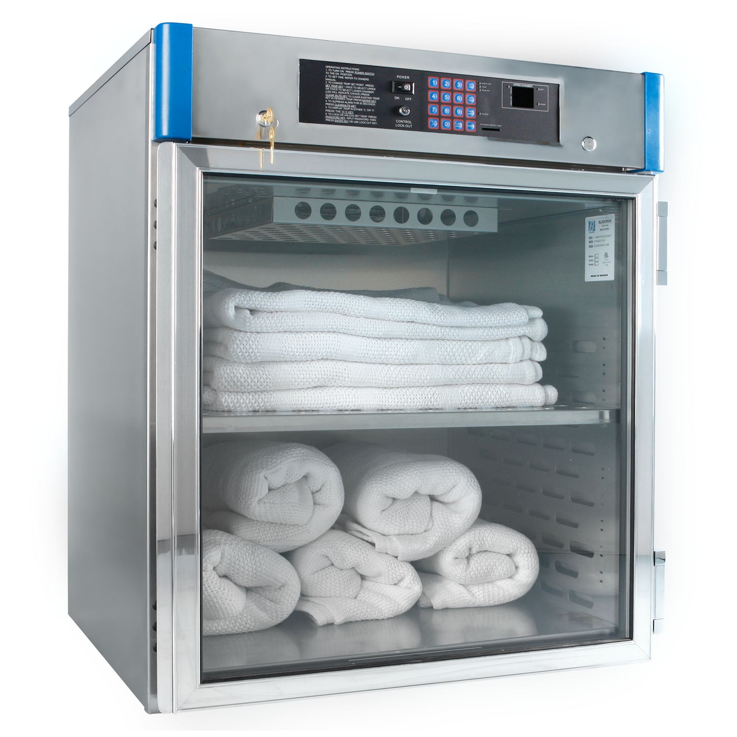 Warming Cabinet, 30"W x 35 1/2"H x 26 5/8"D, (1) Glass Door, (2) Adjustable Shelves (DROP SHIP ONLY)