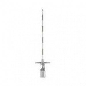 Tuohy Needle, 22G x 4", Clear Hub & Wings, 25/cs (Rx) (Continental US+HI Only)