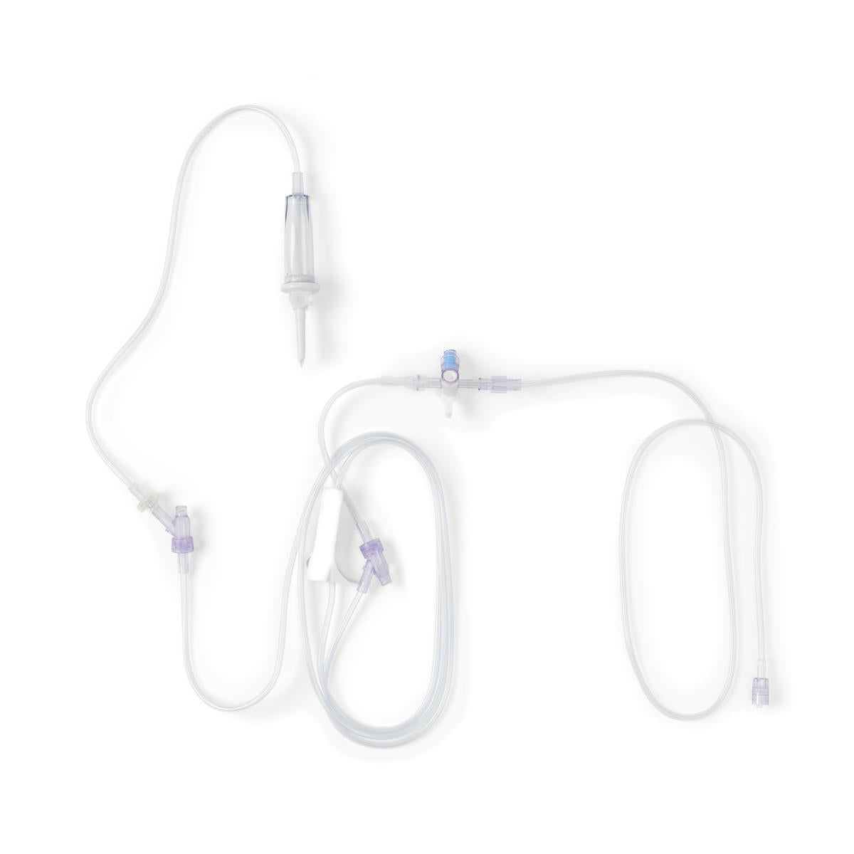 IV Administration Set, (3) Caresite Lads, 137" Length, 24/cs (Rx) (Continental US+HI Only)