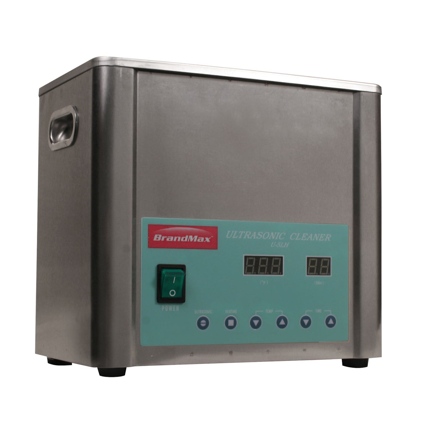 Ultrasonic Cleaner with Heat, 5 Liter, Includes Stainless Steel Hanging Basket