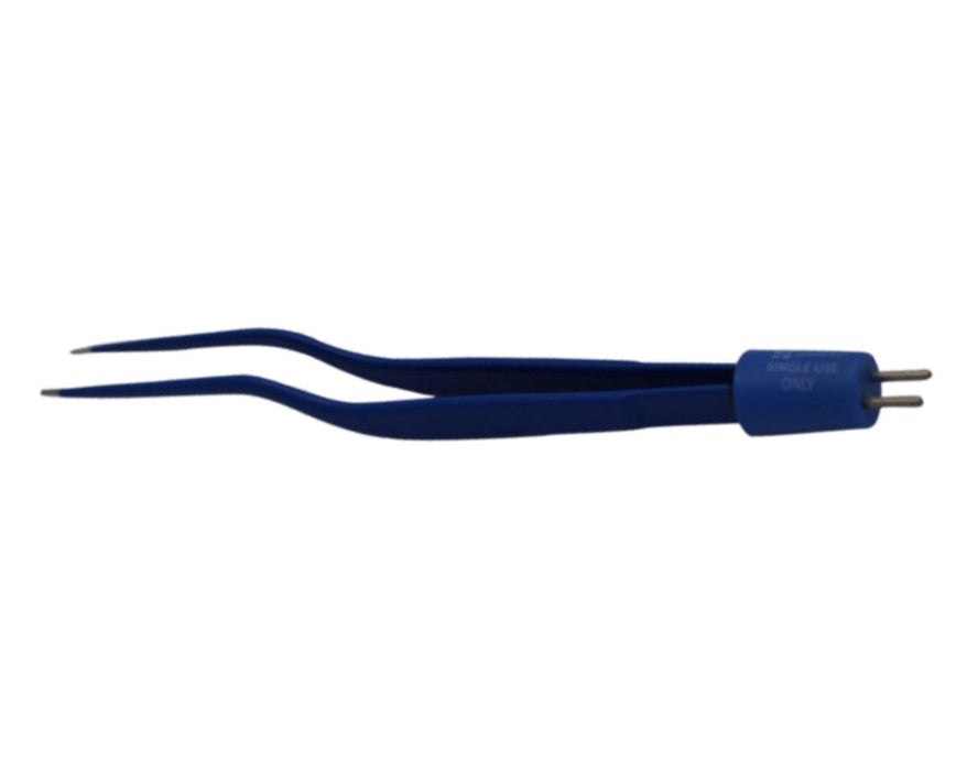 Olsen Bipolar Forceps, Bayonet, Insulated, Smooth, Straight, 1.5 mm Tips, 7 1/8 in, 181 mm, Single Use, 10/bx (US Only) (Not Available For Sale into Canada)