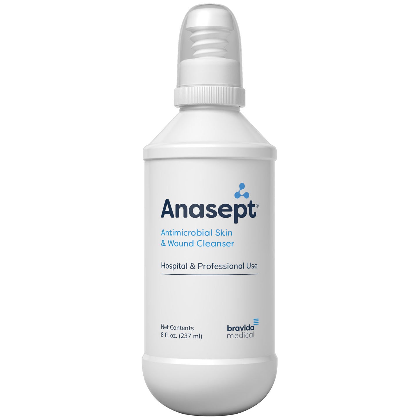 Anasept Antimicrobial Skin & Wound Cleanser, 8oz, Finger Sprayer, 12/cs (234 cs/plt)