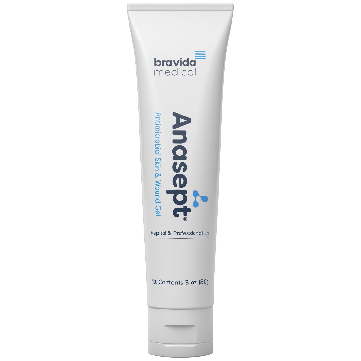 Anasept Antimicrobial Skin & Wound Gel, 3oz, Tube, 12/cs (378 cs/plt)