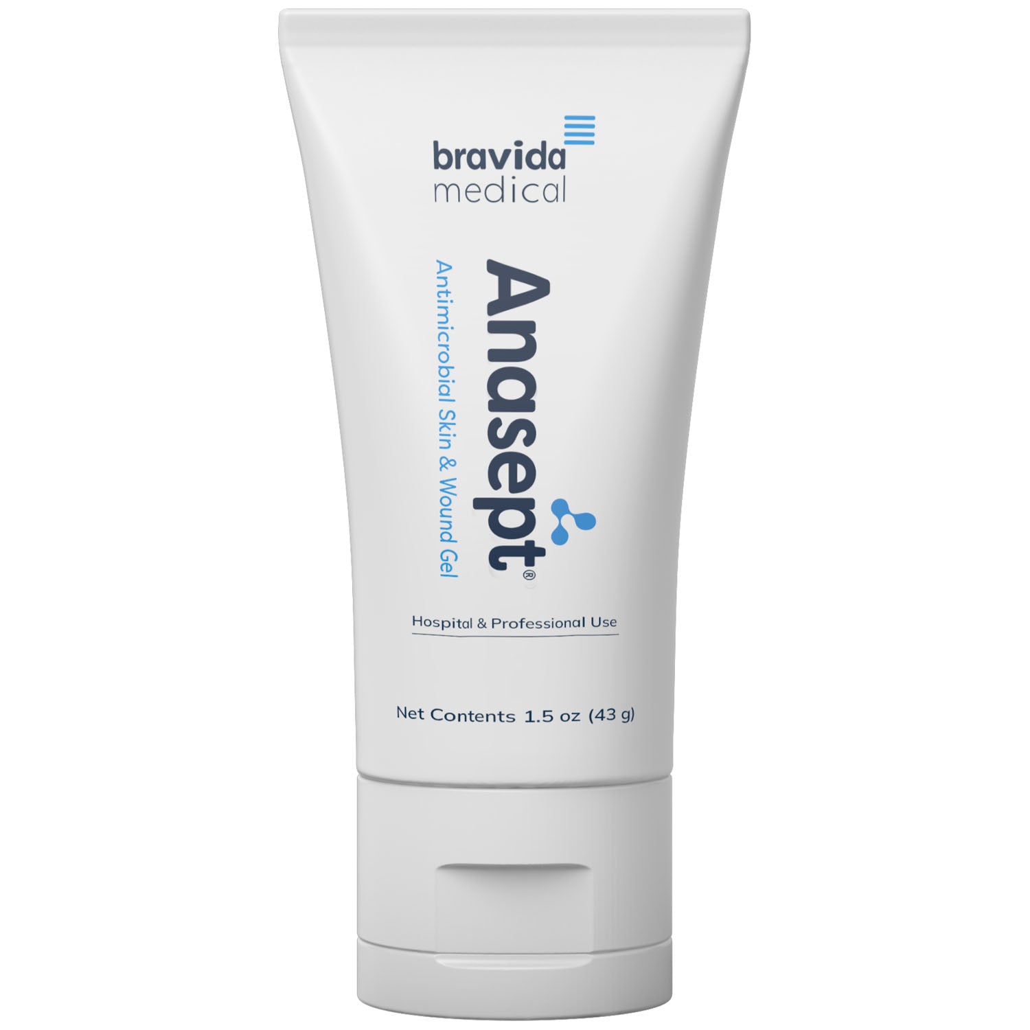 Anasept Antimicrobial Skin & Wound Gel, 1.5oz, Tube, 12/cs (440 cs/plt)