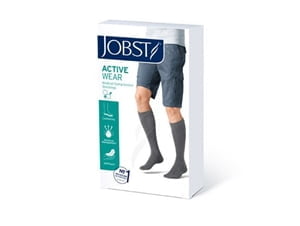 Compression Sock, Knee High, 20-30 mmHG, Closed Toe, Cool Black, X-Large (Continental US Only)