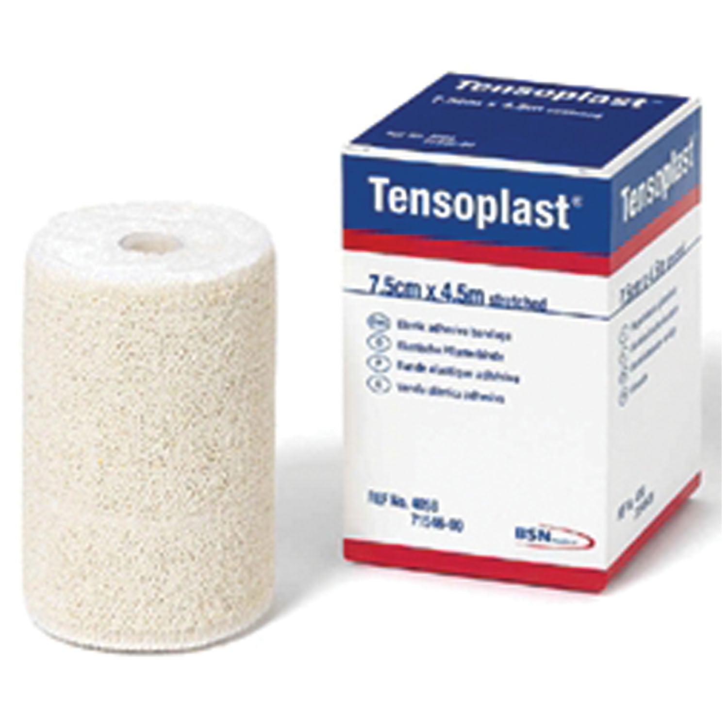 Elastic Adhesive Bandage, 6" x 5 yds, White, 1 rl/bx, 12 bx/cs (Continental US Only)