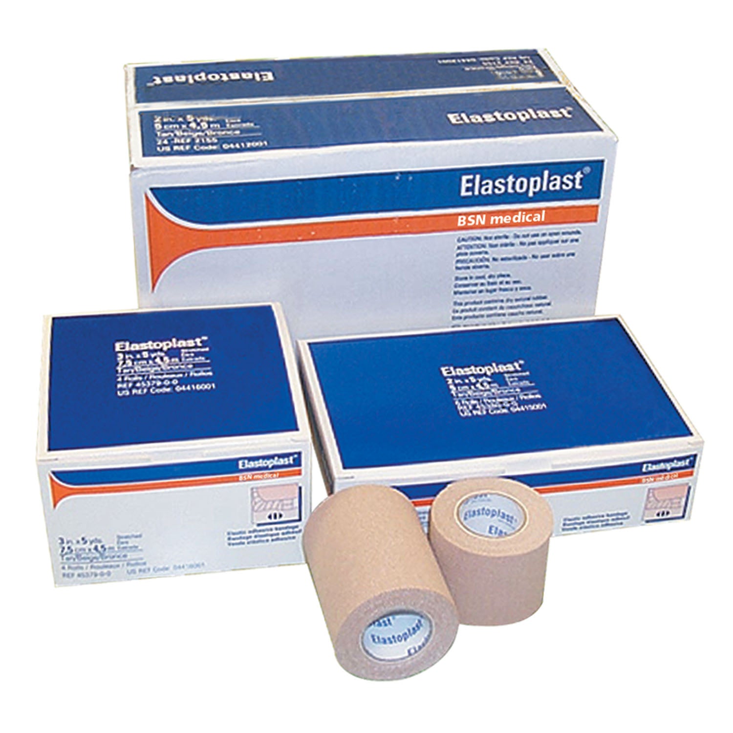 Elastic Adhesive Bandage, 3" x 5 yds, Tan, 16/cs (092046) (Continental US Only)