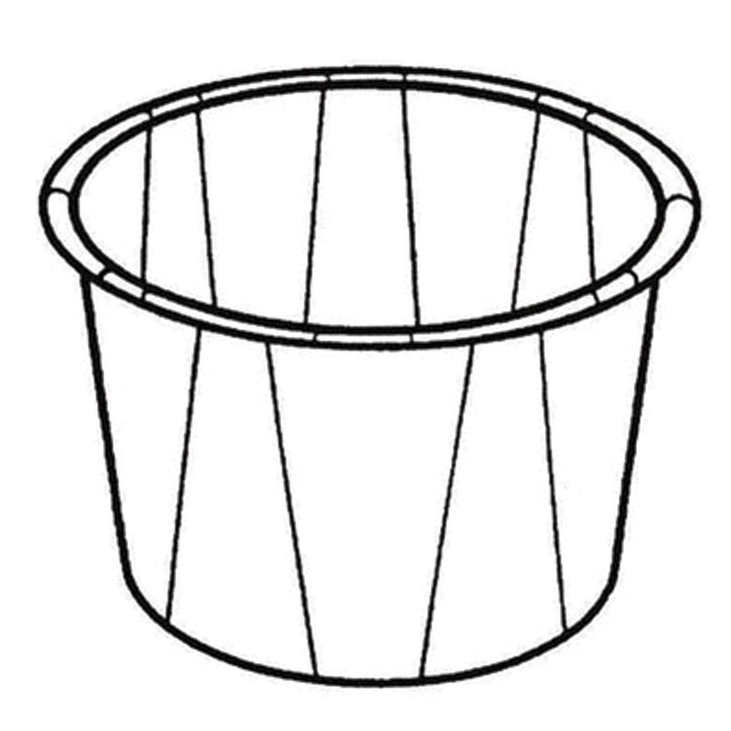 Paper Med Cup, _ oz, White, 250/slv, 20 slv/cs (DROP SHIP ONLY) ($1250 Minimum Order Mix & Match with Prepaid Freight to Remain at $1250) (Freight Added to Any Order Outside of Bunzl's Delivery Area)