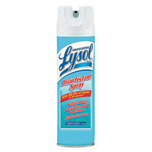 Disinfecting Spray, 19 oz, Crisp Linen, 12/cs (DROP SHIP ONLY) ($1250 Minimum Order Mix & Match with Prepaid Freight to Remain at $1250) (Freight Added to Any Order Outside of Bunzl's Delivery Area)