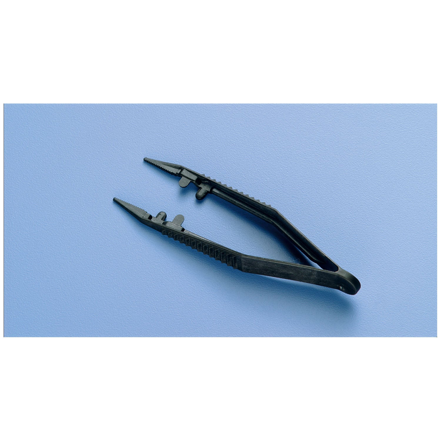 Deluxe Plastic Posi-Grip Forceps, 4", Non-Sterile, 200/cs