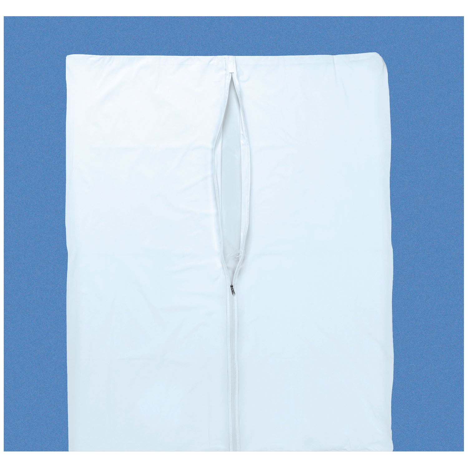 Post Mortem Bag, White, Straight Zipper, 3 White Tags, 10/cs (63 cs/plt)