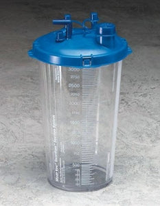 Suction Canister, Porous Plastic Valve, 1200cc, 40/cs (Continental US Only)