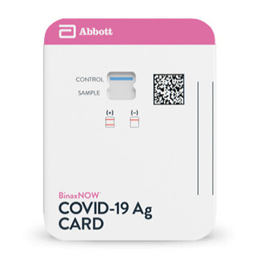 BinaxNOW COVID-19 AG Card Control Kit, Professional Use, 10 Positive/kit (Clia Waive Certificates Required for Drop Ship Orders) (Item is Non-Returnable) (Short-Dated 4 Mos) (Continental US+HI Only)