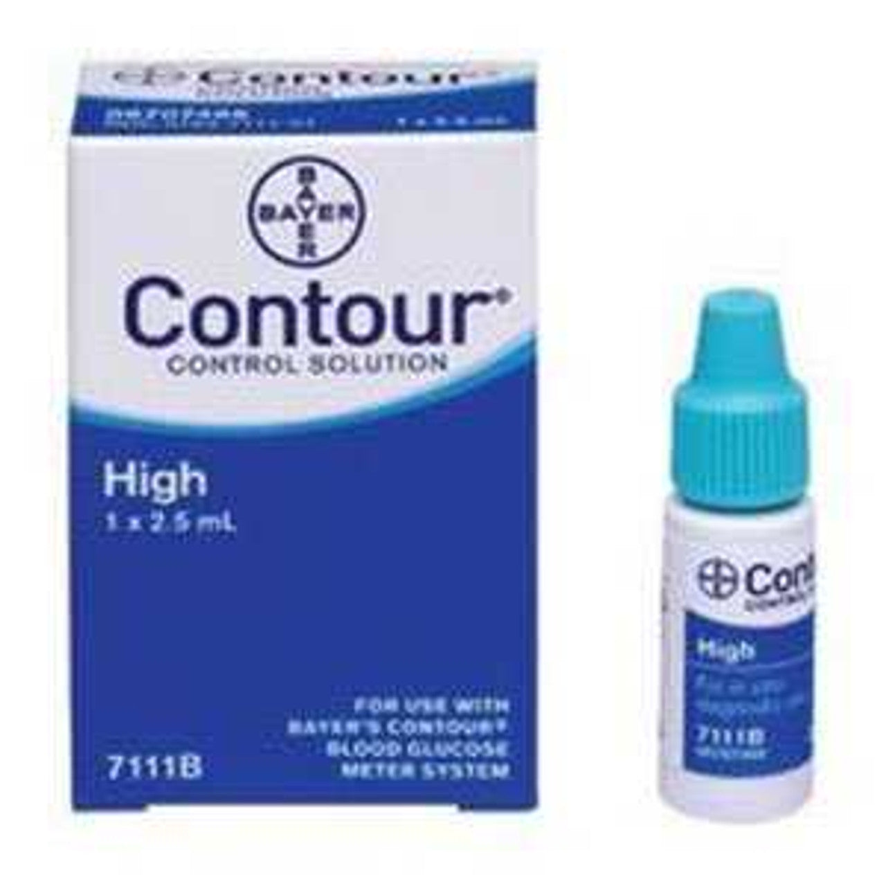Contour Control Solution, High, 2.5mL Vial, CLIA Waived (Continental US+HI, PR Only)