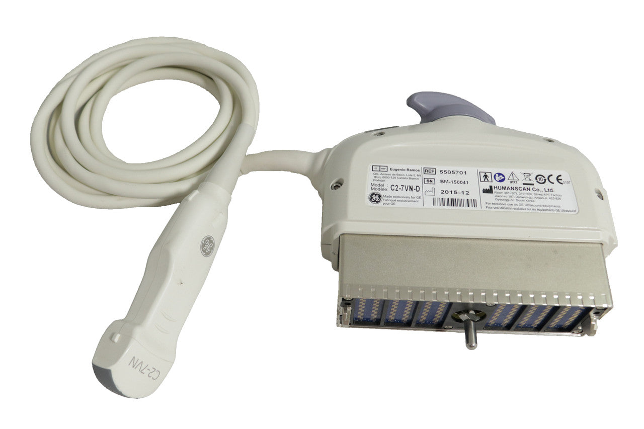 C2-7VN-D Wideband Microconvex Array Probe (DROP SHIP ONLY) (Continental US Only) (Not Available to Vet or Government Markets) (Pricing Listed is an Estimate and may Change without Prior Notification; Please Contact your GE Sales Rep for an Accurate Price Quote) 