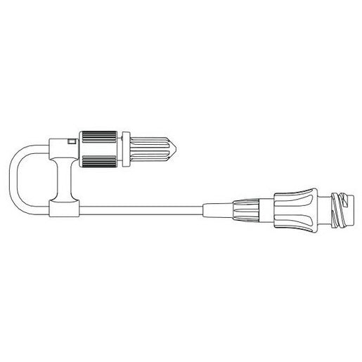 Connector Loop, Interlink Injection Sites, Male Luer Lock Adapter with Rotating Collar, 0.49 ml, 6.0" Length, Non-Pyrogenic, Non-DEHP, Sterile, 200/cs (Rx) (Continental US Only) (Product Access Restricted. Check with your sales rep to verify eligibility)
