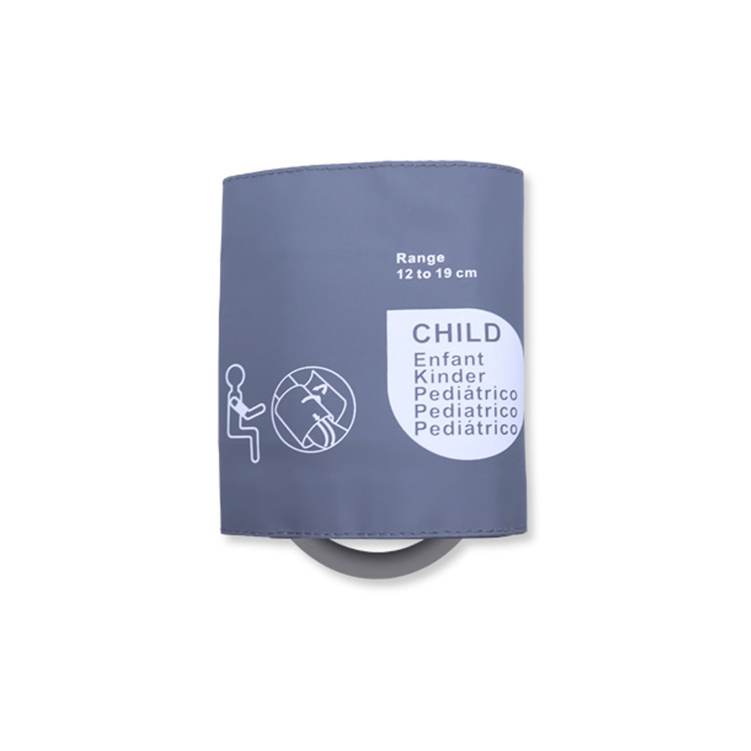 Reusable NIBP Cuff, Pediatric, Single Hose, 12 - 19cm, OEM: CU-US1320HP, 0683-15-0002-01, 115-027714-00, 989803104151, 989803147851, M1572A, M4553B, 989803150401, M4553B5, 002275 (DROP SHIP ONLY) (Freight Terms are Prepaid & Added to Invoice - Contact Vendor for Specifics)